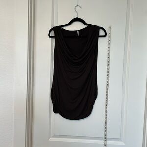 Olivia Moon scoop neck brown size M/L sleeveless